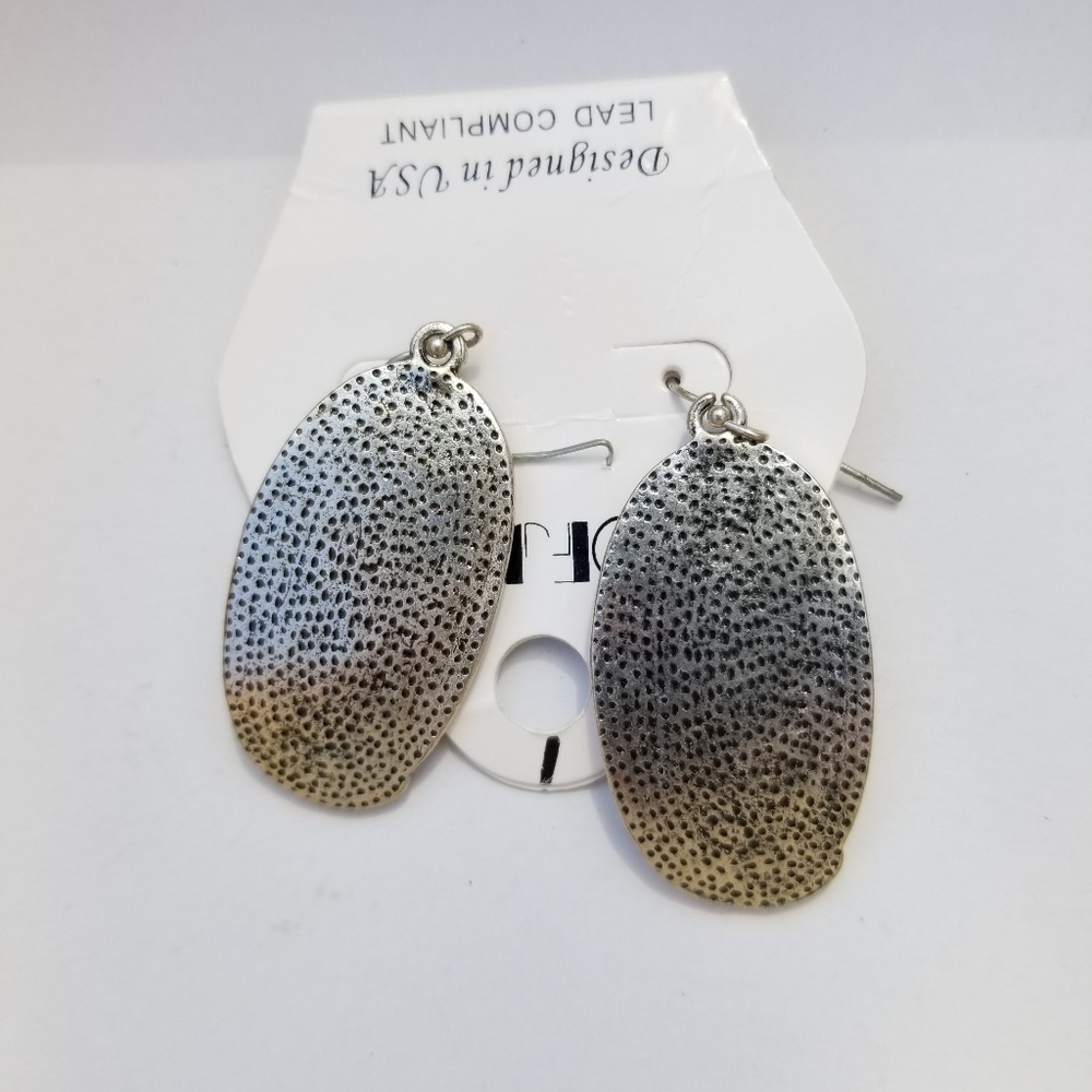 boho silver earrings brand new - Picture 5 of 5